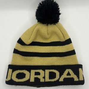 Jordan | Youth Beanie Gold and Black